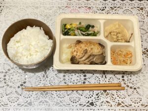 豆腐ハンバーグきのこソース[1]